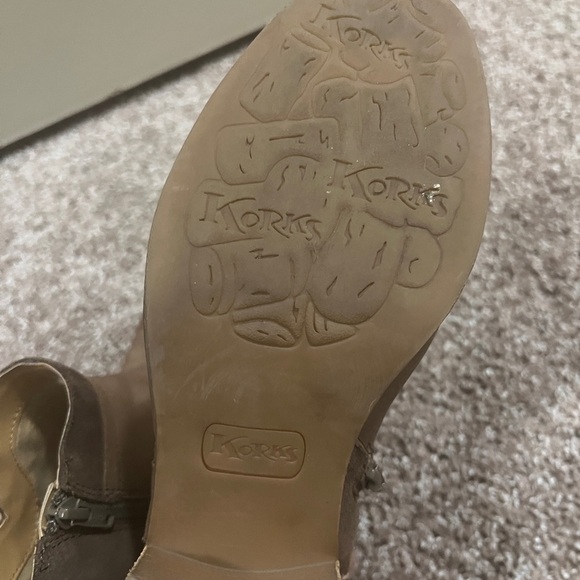 Korks Thyone leather size 8.5M booties - Picture 7 of 9